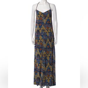 Reformation Earth Mama Long Strappy Halter Dress - Size XS